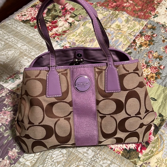Coach Bags Authentic Coach Signature Purse Poshmark